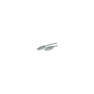 USB-Verlängerung - divers - USB2.0 Type A -> Type A pièce 1,80m gris