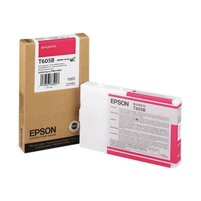 Epson T605B - magenta - originale - cartouche d'encre