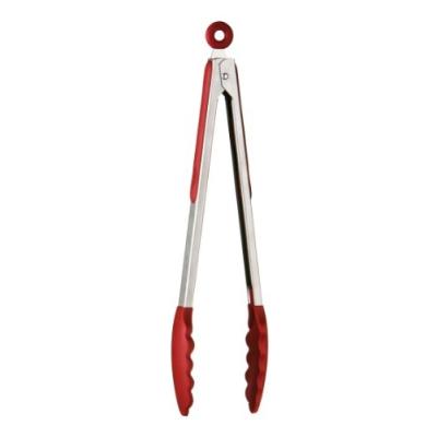 PREMIER HOUSEWARES PINCE EN SILICONE ROUGE