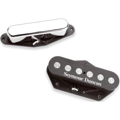 Accessoires Guitares Seymour Duncan Sts-3 - Quarter Pound Tele Kit Noir Doubles / Humbuckers