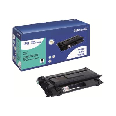 Pelikan 1241 - zwart - tonercartridge (alternative for: Brother TN135BK, Brother TN130BK)