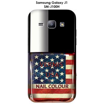 Coque Samsung Galaxy J1 - SM-J100H Vernis USA