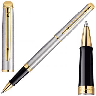 WATERMAN Stylo roller H‚misphère, acier inoxydable G.C.