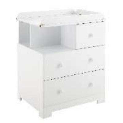 POYET MOTTE MOBILIER Commode A Langer Blanc