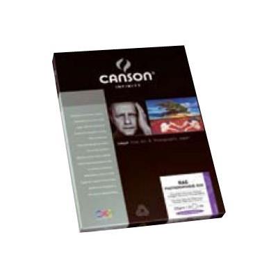 CANSON Infinity Rag Photographique Duo - papier chiffon lisse beaux-arts laqué des deux côtés - 25 feuille(s)