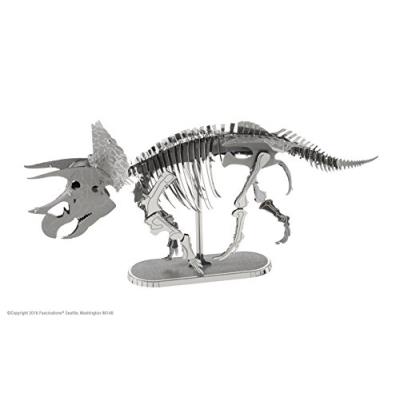 Metal earth - 5061101 - maquette 3d - dinosaures - triceratops squelette - 2 pièces