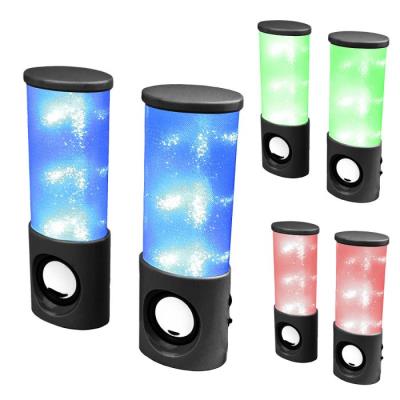 Haut-parleurs usb ondes lumineuses