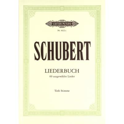 Partitions classique EDITION PETERS SCHUBERT FRANZ - LIEDERBUCH - VOICE AND PIANO (PAR 10 MINIMUM) Choeur et ensemble vocal