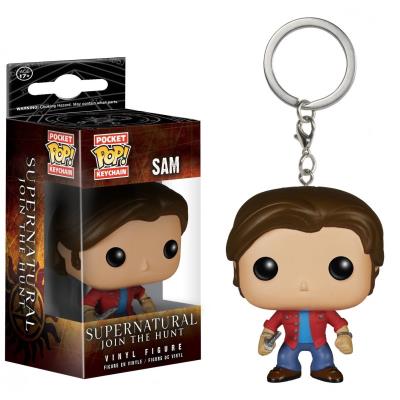 Figurine Supernatural - Sam Porte Clé Pocket Pop 4cm