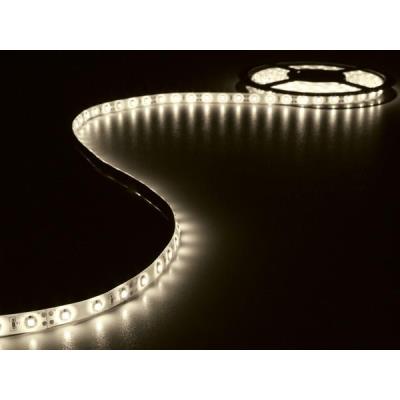 Ensemble de bande à led flexible et alimentation - blanc chaud - 300 led - 5 m - 12vcc - sans revêtement velleman leds16ww