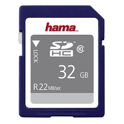 Hama gold carte sdhc classe 10 22 mo/s 32 go