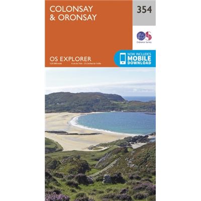 Os Explorer Map (354) Colonsay And Oronsay (Map)