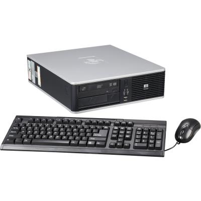 Unité centrale HP DC7900 SFF - Gris - Intel Core 2 Duo E7300 / 2.66 GHz - RAM 2 Go - HDD 80 Go - DVD - Gigabit Ethernet - Windows 7 Familiale