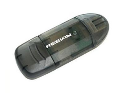 Lecteur de cartes Reekin SD/SDHC/MMC - NOIR