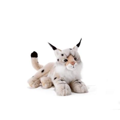 PLUSH&COMPANY - 15743 - PELUCHE - VASAKY LYNX DES NEIGES - 40 CM