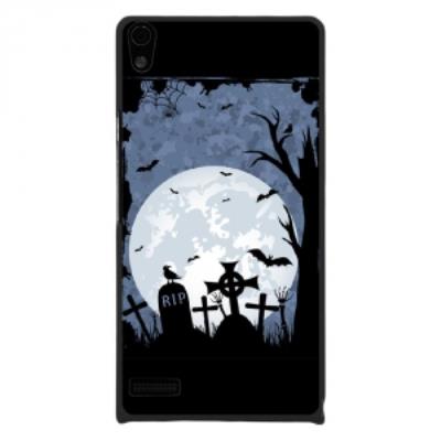 Coque rigide pour Huawei Ascend P6 avec impression Motifs tombes