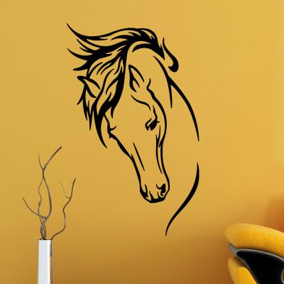 Pick and Stick Sticker Mural Dame douce - 30 x 55 cm, Noir