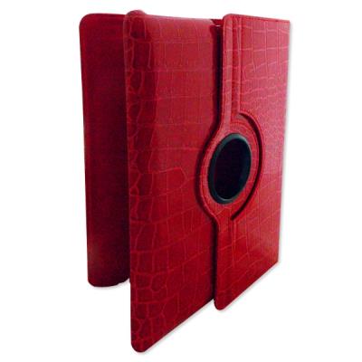 Etui pour ipad finition croco ou lisse violet lisse