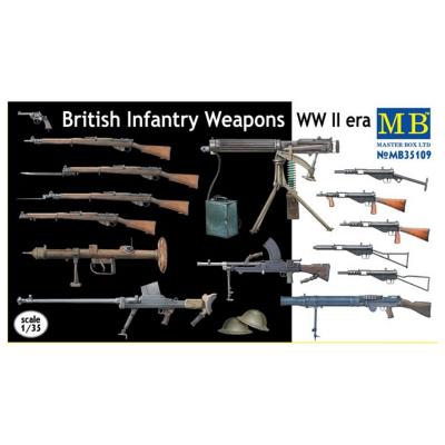 Accessoires militaires 2ème guerre mondiale : set armement britannique master box