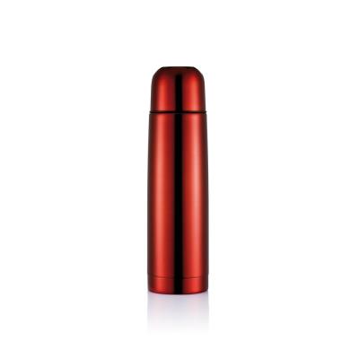 Bouteille thermos en acier inoxydable, rouge