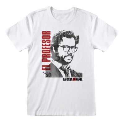 LA CASA DE PAPEL - T-Shirt - El Profesor - (M)
