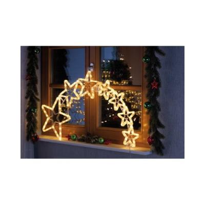 Lunartec décoration de Noël ''filament d'étoiles'' à 120 LED