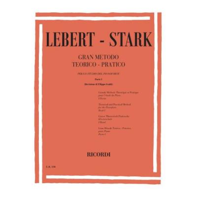 Méthodes et pédagogie RICORDI LEBERT-STARK - GRAN METODO TEORICO VOL.1 - PIANO Piano