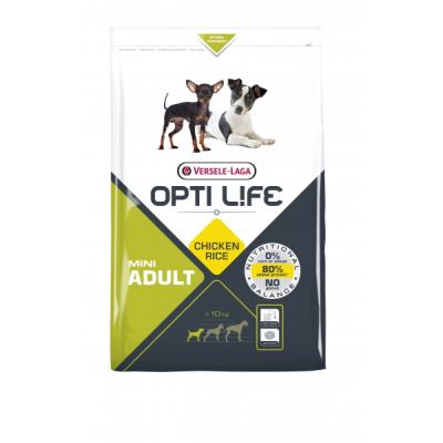 Comparer les prix de Opti Life Adult Mini pour chien 7,5 kg