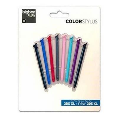 Bigben stylus set rainbow (8 stück) für new 3ds bb341676