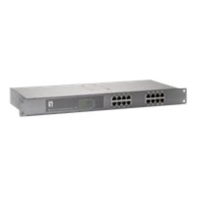 LevelOne FEP-1611 - commutateur - 16 ports - Montable sur rack