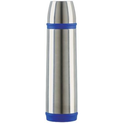EMSA 502473 CAPTAIN BOUTEILLE ISOTHERME BASIC INOX / BLEU 0,7 L