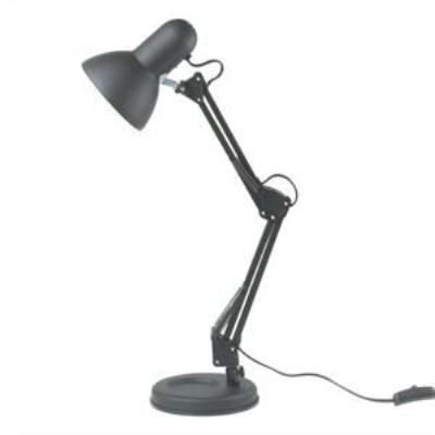 LEITMOTIV LM672 LAMPE DE BUREAU HOBBY E27 40 W NOIR DIAMÈTRE: 12,5 CM