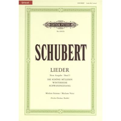 Partitions classique EDITION PETERS SCHUBERT FRANZ - SONGS VOL 1 - VOICE AND PIANO (PAR 10 MINIMUM) Choeur et ensemble vocal