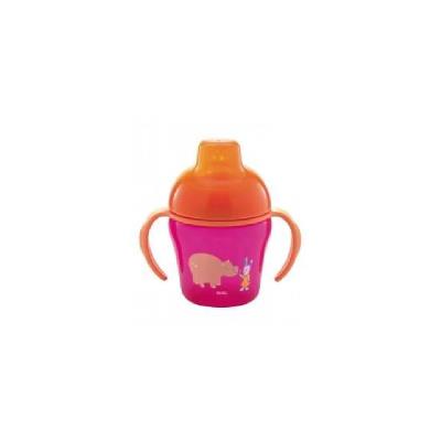 Tasse d'apprentissage 200 ml rose dodie