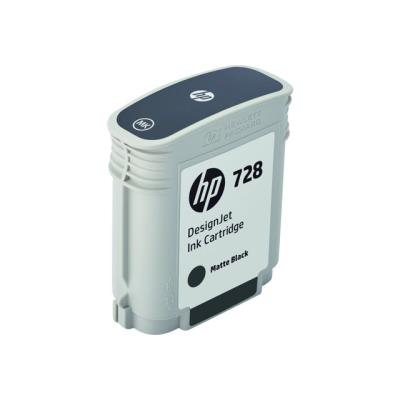 HP 728 - dof zwart - origineel - DesignJet - inktcartridge