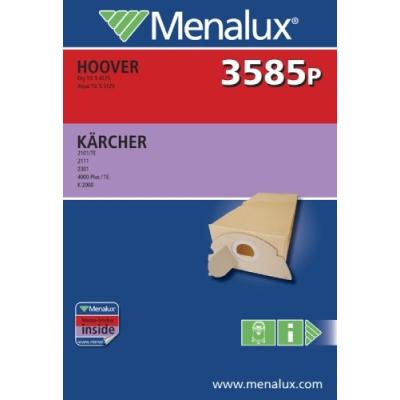 MENALUX 3585 P LOT DE 5 SACS EN PAPIER POUR ASPIRATEURS KÄRCHER ET HOOVER