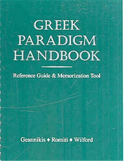 Greek Paradigm Handbook