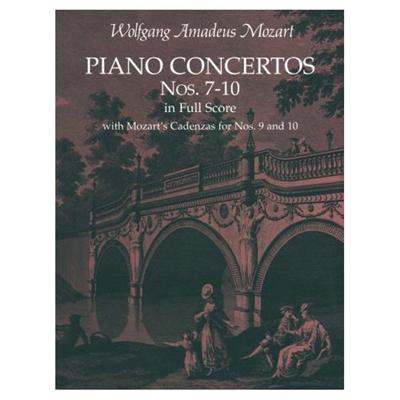 CONCERTOS POUR PIANO NO.7 A 10 AVEC LES CADENCES DE MO