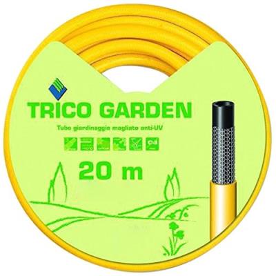 Fitt 76497-20 Tuyau Trico Garden, 20 3/4 M, Jaune/Noir