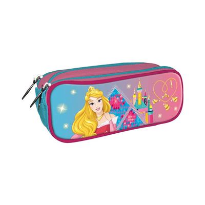 Disney - Princess Trousse à 3 Compartiments, AST4722, Multicolore, 85 x 220 x 90 mm