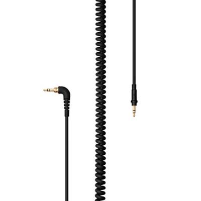 AIAIAI C02 - Coiled W/Adaptor - Black - 4 mm - 1.5 m