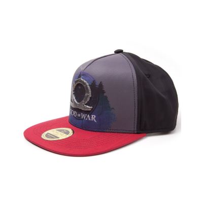 Casquette - God of War - Logo Effet Metal sur paysage