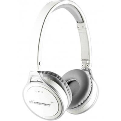 Esperanza eh160w casque stéréo sans fil yoga bluetooth 2.1 10m blanc eh160w -