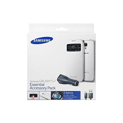 Samsung essential set daccessoires pour galaxy s4 blanc