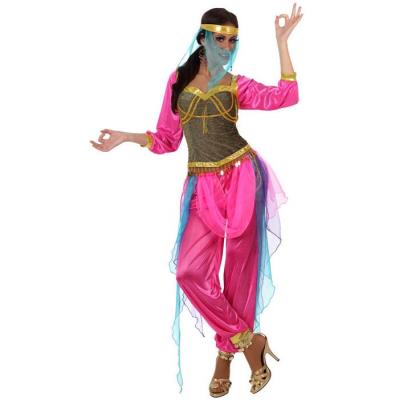 Déguisement danseuse arabe rose adulte XL