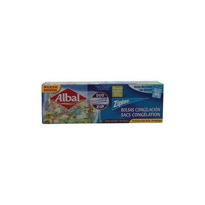 Albal sac congel a/zip x20 pm 18x20 30212