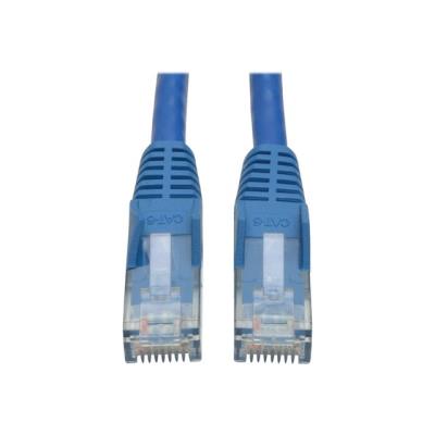Tripp Lite 4ft Cat6 Gigabit Snagless Molded Patch Cable RJ45 M/M Blue 4' - verbindingskabel - 1.2 m - blauw