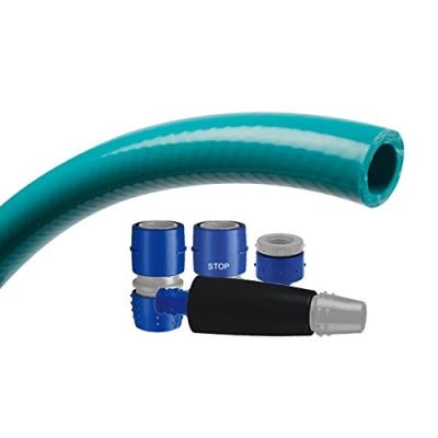 Tatay 9955405 Topflex Batterie D'Arrosage 20 M 15-22 Mm Plastique Vert Dimensions 38 X 16 X 38 Cm