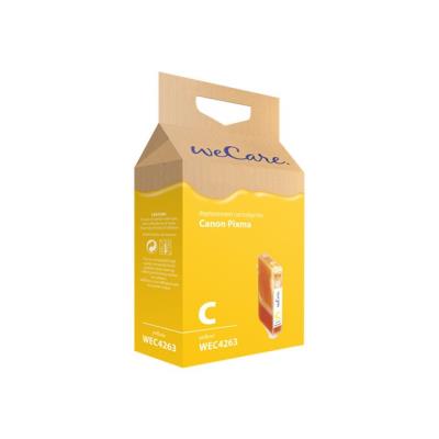 Wecare WEC4263 - geel - gereviseerd - inktcartridge (alternative for: Canon CLI-8Y)