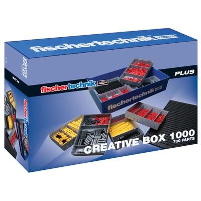 Fischertechnik - 91082 - Construction Et Maquettes - Boîte Bloc De Construction - 1000 Eléments